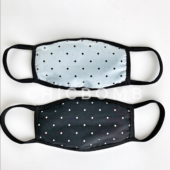 CHICBOMB Accessories - 2 PC FASHION FACE COVER - Made in USA